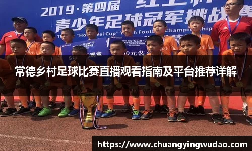 常德乡村足球比赛直播观看指南及平台推荐详解